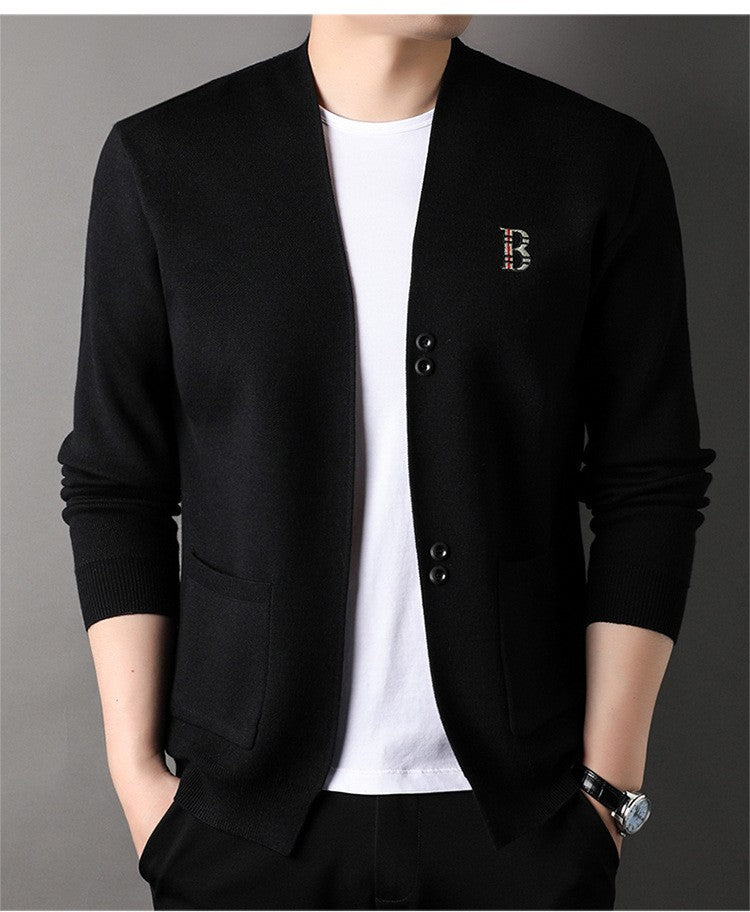 Autumn and winter knitted sweater slim cardigan jacket