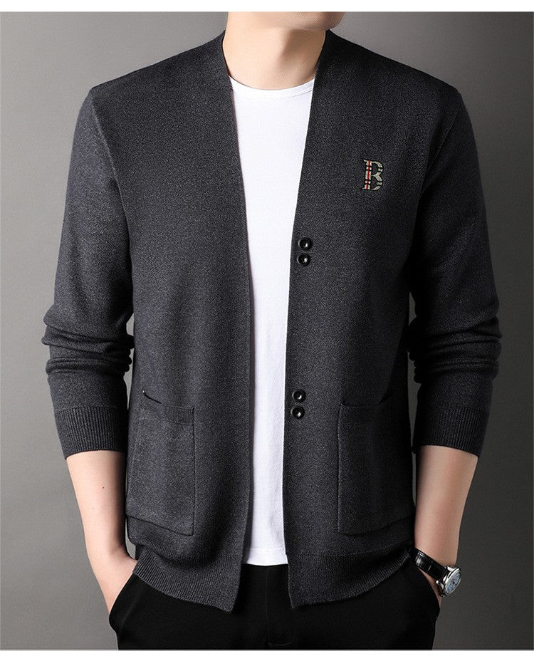 Autumn and winter knitted sweater slim cardigan jacket